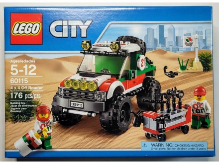 LEGO City 60115 Great Vehicles 4 x 4 Off Roader Kit