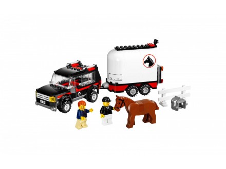 LEGO City - 7635 4WD with Horse Trailer
