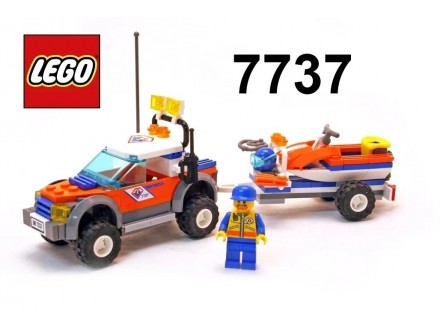 LEGO City - 7737 Coast Guard 4WD & Jet Scooter