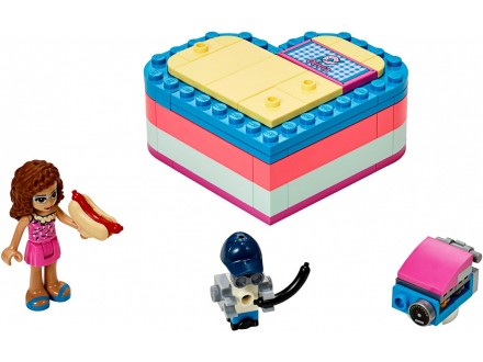 LEGO Friends - 41387 Olivia`s Summer Heart Box