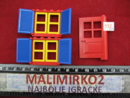 LEGO Vrata i 2 prozora  /T10-111dx/
