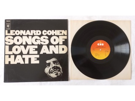 LEONARD COHEN- Songs Of Love And Hate (LP) Made Holland