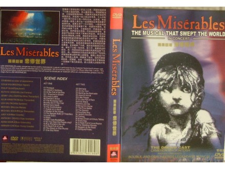 LES MISERABLES - IN CONCERT - 2 DVD
