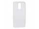 LG K40 - Silikonska futrola skin PROTECT za providna (bela) (MS) slika 1