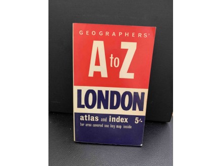 LONDON A to Z - atlas and index