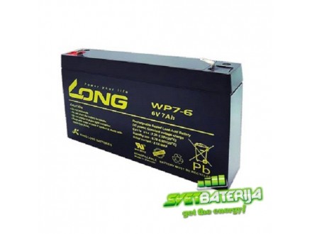 LONG - Long Baterija 6V 7Ah WP7-6