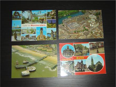 LOT od 4 nekorišćene razglednice HOLANDIJE
