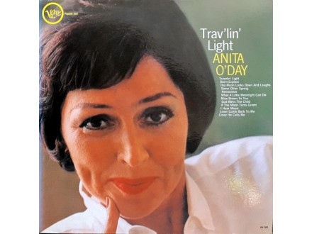 LP: ANITA O`DAY - TRAV`LIN` LIGHT (JAPAN PRESS)