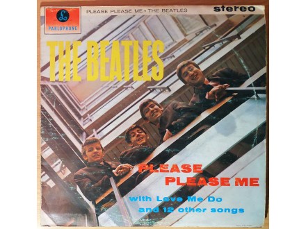 LP BEATLES - Please Please Me (1978) 3. pressing,  VG-