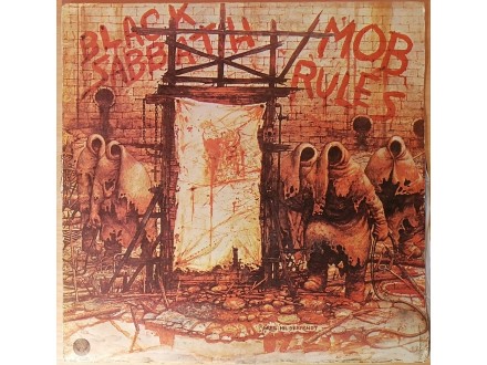 LP BLACK SABBATH - Mob Rules (1982) PGP, G+/VG-