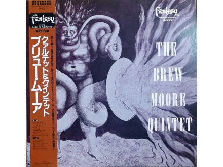 LP: BREW MOORE - THE BREW MOORE QUINTET (JAPAN PRESS)