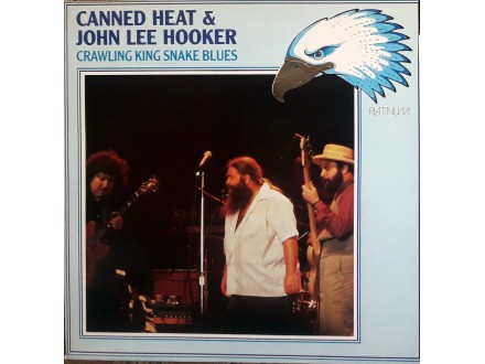 LP: CANNED HEAT & JOHN LEE HOOKER - CRAWLING KING SNAKE