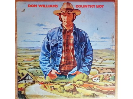 LP DON WILLIAMS - Country Boy (1978) VG-/G+/VG-