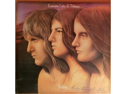 LP EMERSON, LAKE AND PALMER - Trilogy (1972) UK press