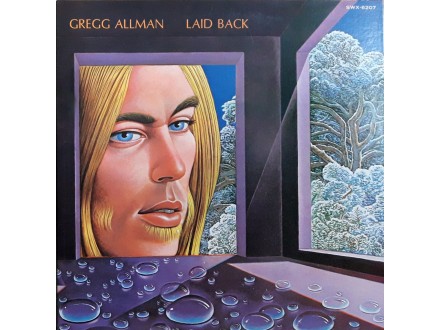 LP: GREGG ALLMAN - LAID BACK (PROMO JAPAN PRESS)