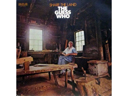 LP: GUESS WHO - SHARE THE LAND (JAPAN PRESS)