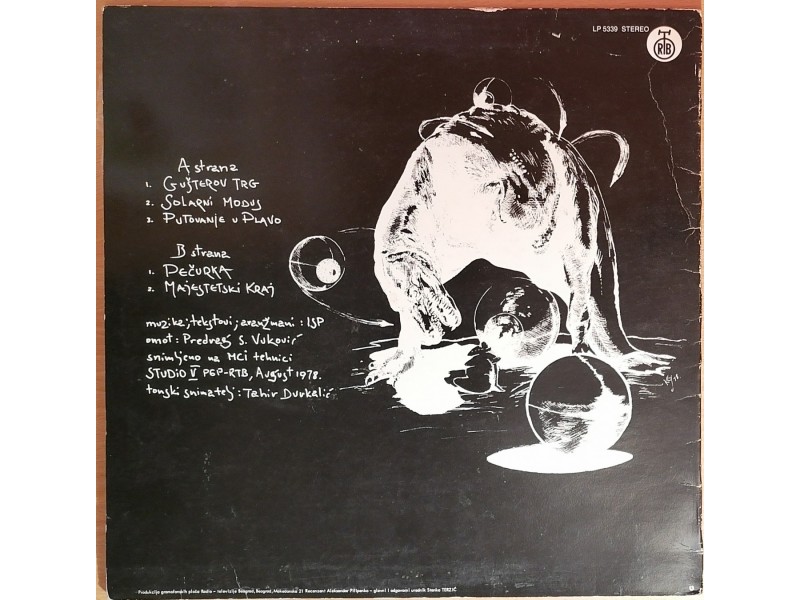 LP IGRA STAKLENIH PERLI - I album (1979) 1.pres odlična