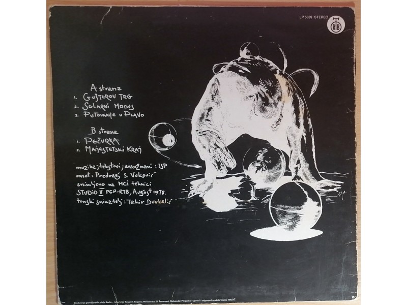 LP IGRA STAKLENIH PERLI - I album (1979) 1. press, NM