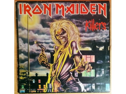LP IRON MAIDEN - Killers (1981) 1.pres, NM/VG+, ODLIČNA