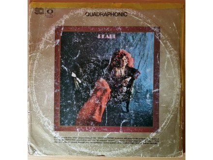 LP JANIS JOPLIN - Pearl (`73) Suzy Quadrophonic, VG-/G-