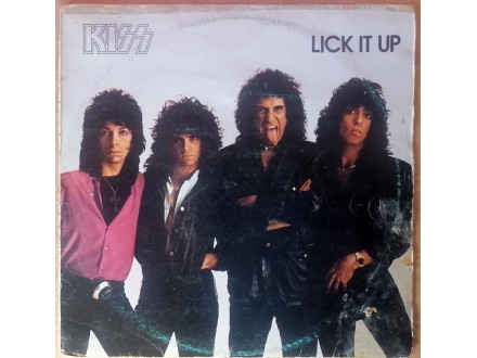 LP KISS - Lick It Up (1984) YU licenca, VG-, vrlo dobra