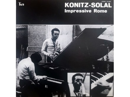 LP: KONITZ-SOLAL - IMPRESSIVE ROME (JAPAN PRESS)