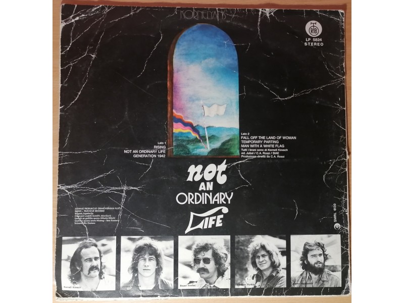 LP KORNELYANS - Not An Ordinary Life (1974) G-/G