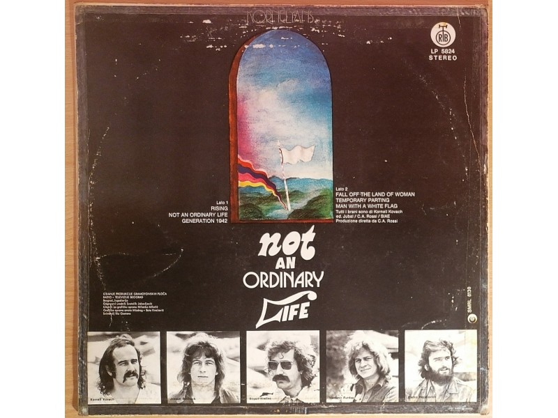 LP KORNELYANS - Not An Ordinary Life (1974) G+