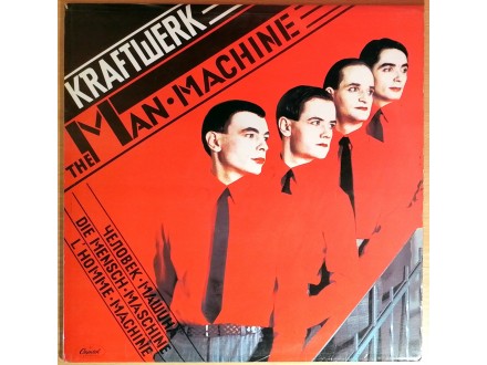 LP KRAFTWERK - The Man Machine (1978) 1. press, ODLIČNA