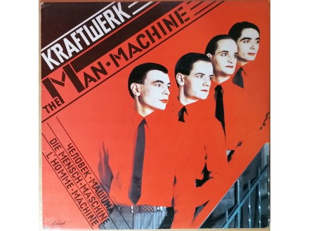 LP KRAFTWERK - The Man Machine (1978) 1. pressing, NM