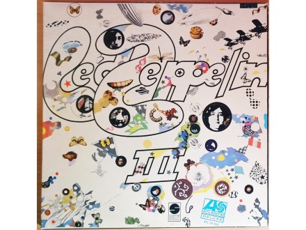 LP LED ZEPPELIN - III (1977), 1. pressing, PERFEKTNA