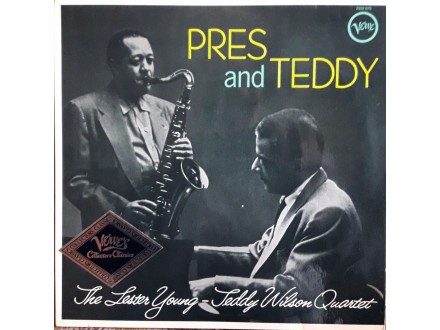 LP: LESTER YOUNG / TEDY WILSON QUARTET - PRES AND TEDDY