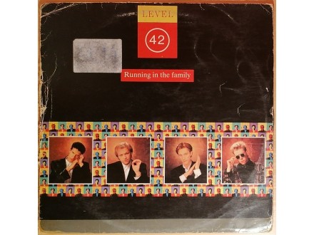 LP LEVEL 42 - Running In The Family (1987) VG-/G