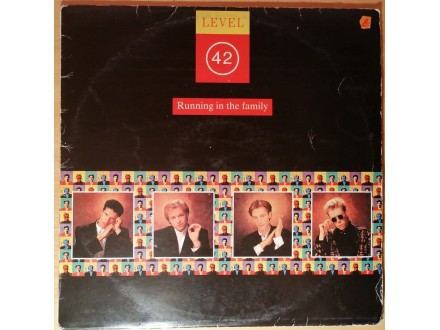 LP LEVEL 42 - Running In The Family (1987) VG