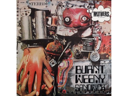 LP: MOTHERS OF INVENTION - BURNT WEENY SANDWICH (FRANCE