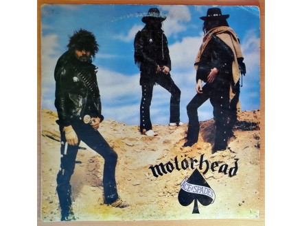 LP MOTORHEAD - Ace Of Spades (1981) 1. pressing, VG-