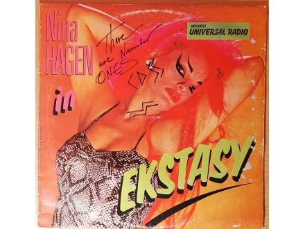 LP NINA HAGEN - In Ekstasy (1985) NM/VG