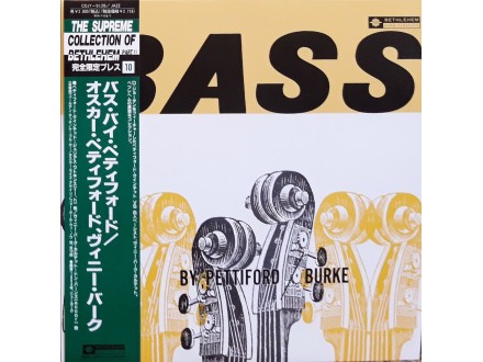 LP: OSCAR PETTIFORD - BASS BY PETTIFORD/BURKE (JAPAN)