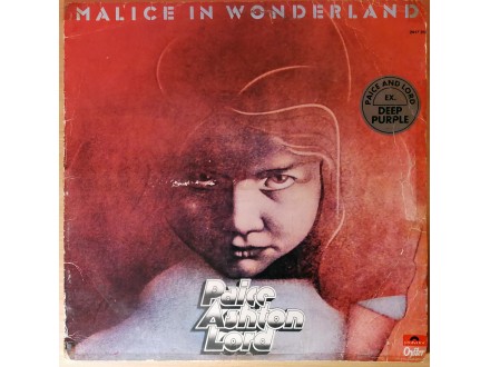 LP PAICE ASHTON LORD - Malice In Wonderland (1977) VG