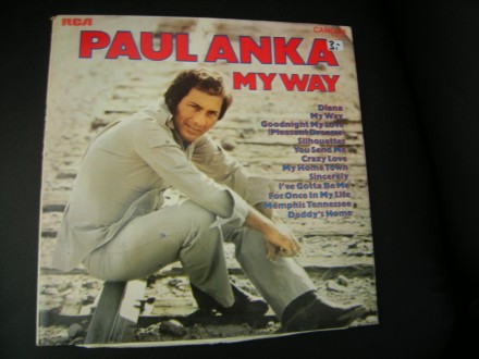 LP - PAUL ANKA - MY WAY