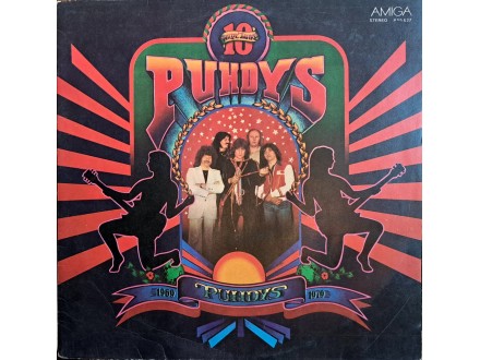 LP: PUHDYS - 10 WILDE JAHRE (1969-1979) (GDR PRESS)