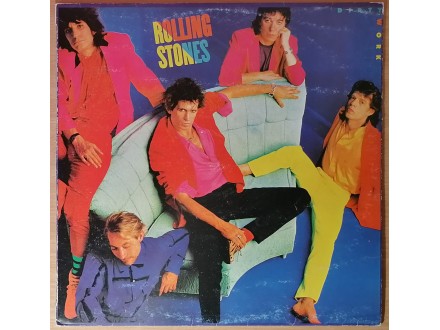 LP ROLLING STONES - Dirty Work (1986) odlična