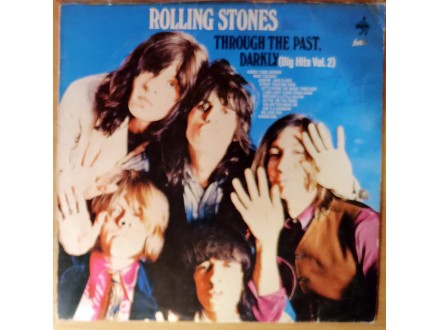 LP ROLLING STONES - Through The Past (1974) NM/VG