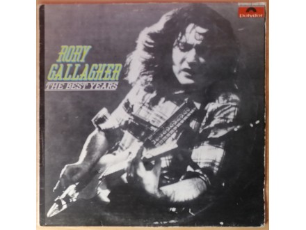 LP RORY GALLAGHER - The Best Years (`80) 4.pres, VG/VG+