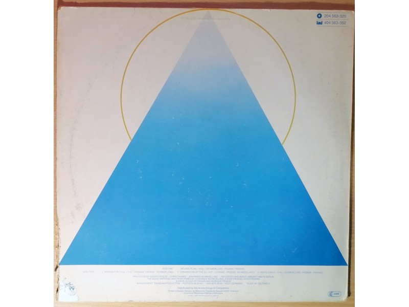 LP TANGERINE DREAM - White Eagle (1982) Germany, VG-
