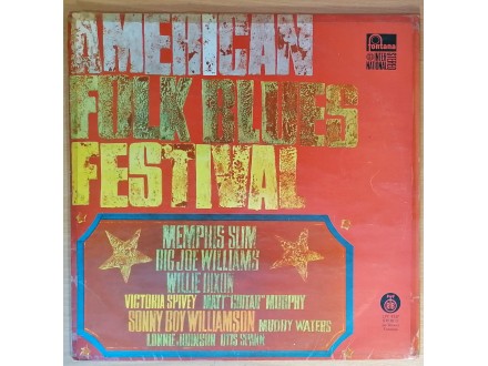 LP V/A - American Folk Blues Festival (`83) 2.pres, VG-