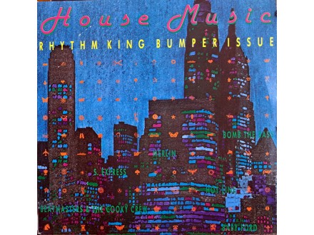 LP: VARIOUS . HOUSE MUSIC-RHYTHM KING BUMPER ISSUE