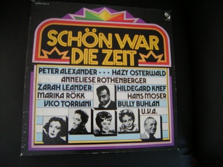 LP - VARIOUS - SCHÖN WAR DIE ZEIT - TROSTRUKI ALBUM****