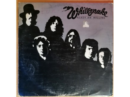 LP WHITESNAKE - Ready An` Willing (1981) 1. pressing
