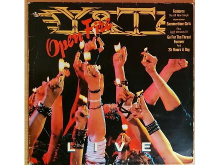 LP Y &;;;; T - Open Fire Live (1985) ploča MINT, odlična